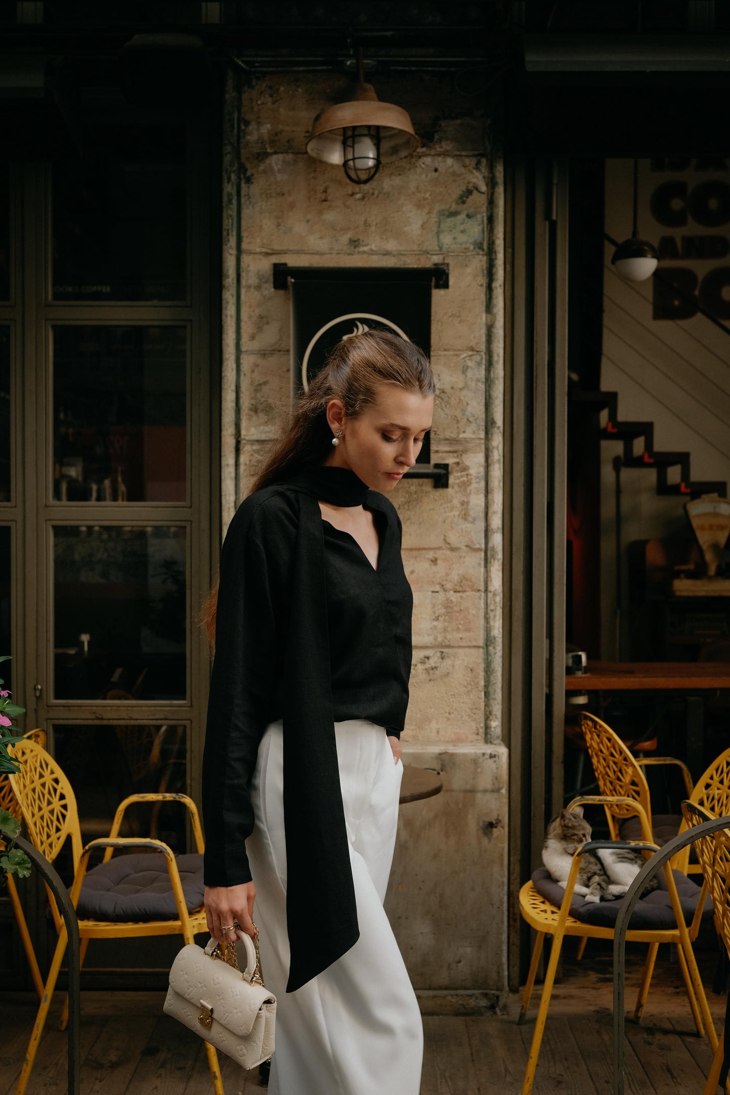 Black Knot Blouse