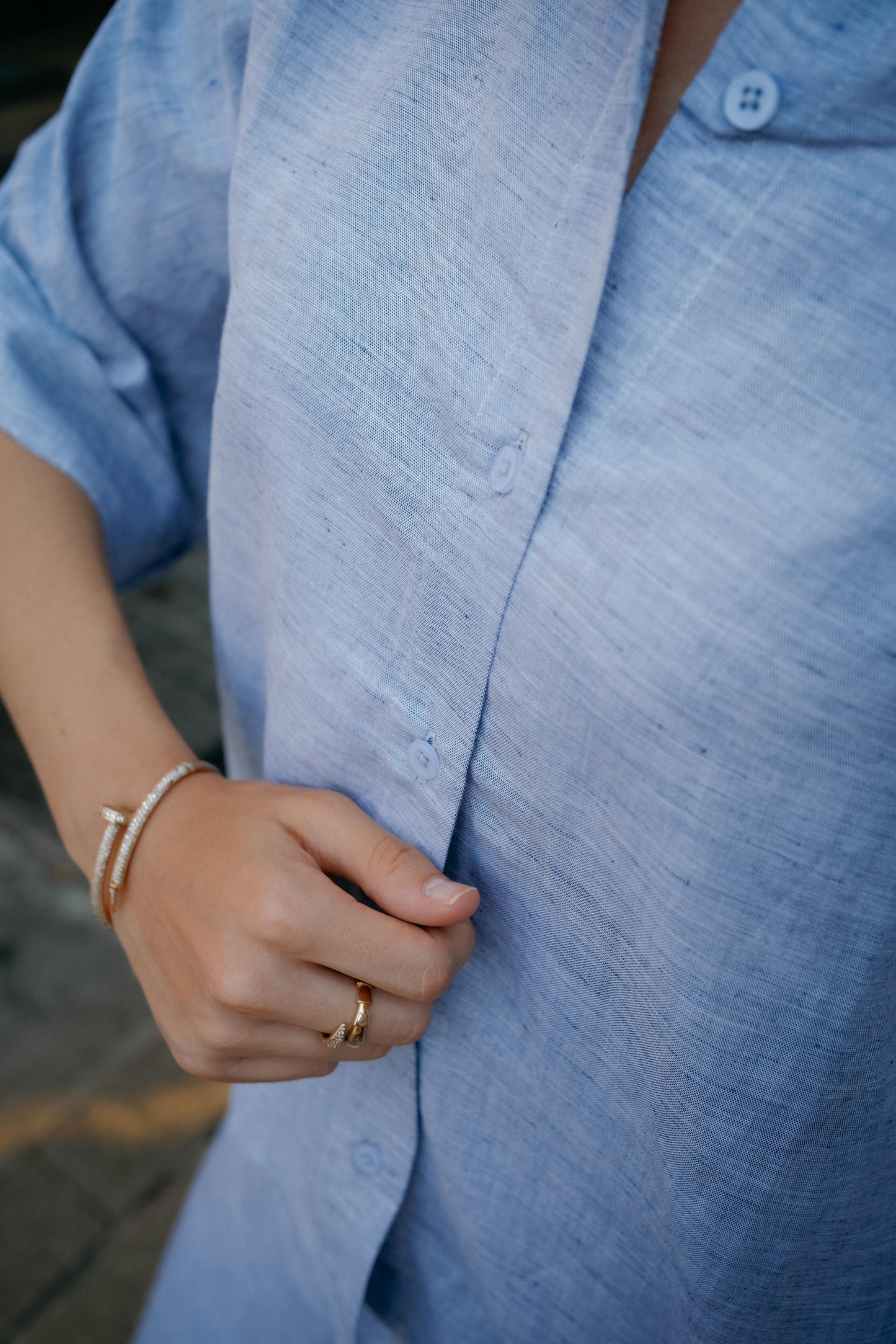 Cobalt Co-ord Elegance Set