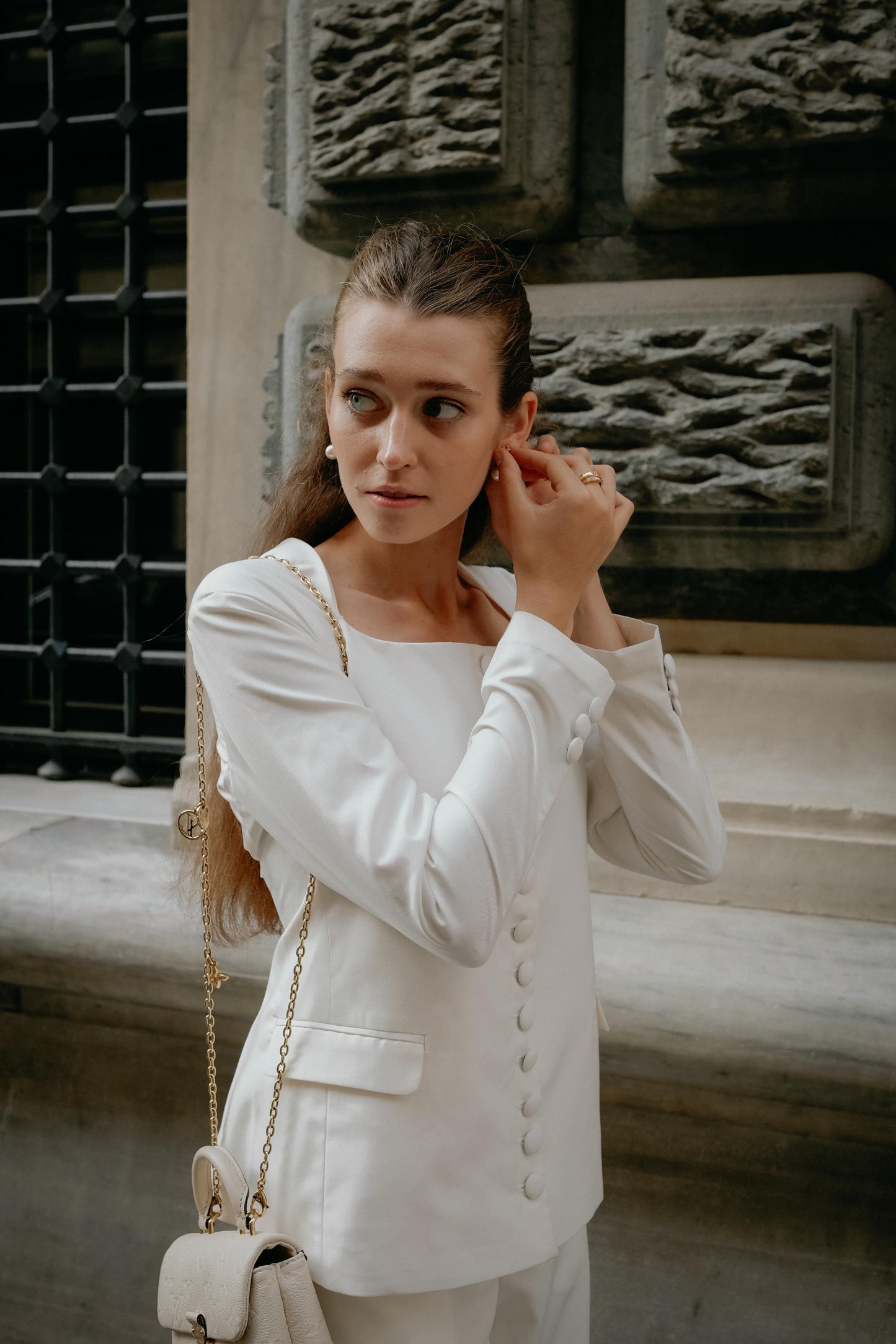 Ivory Contour Coat