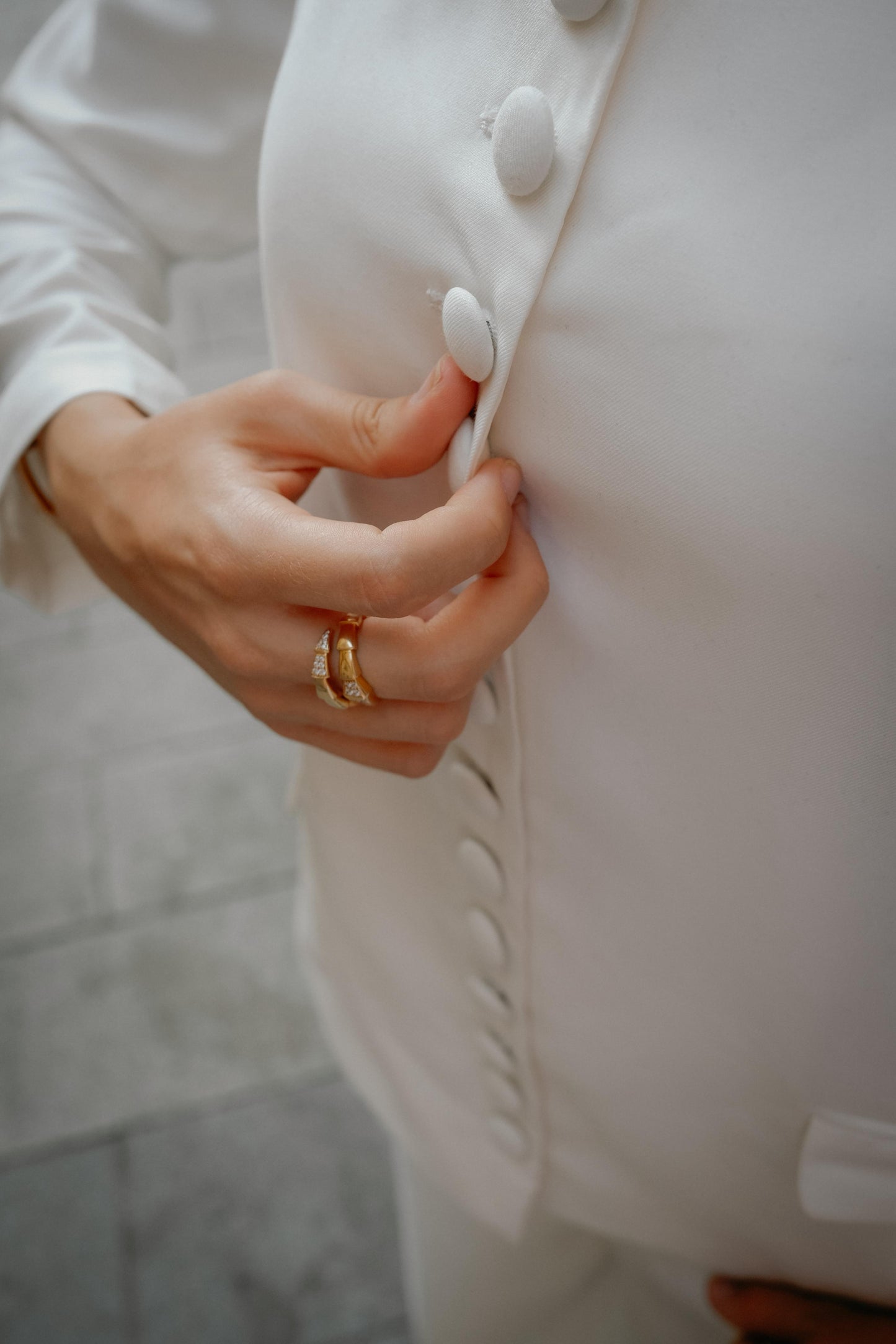Ivory Contour Coat