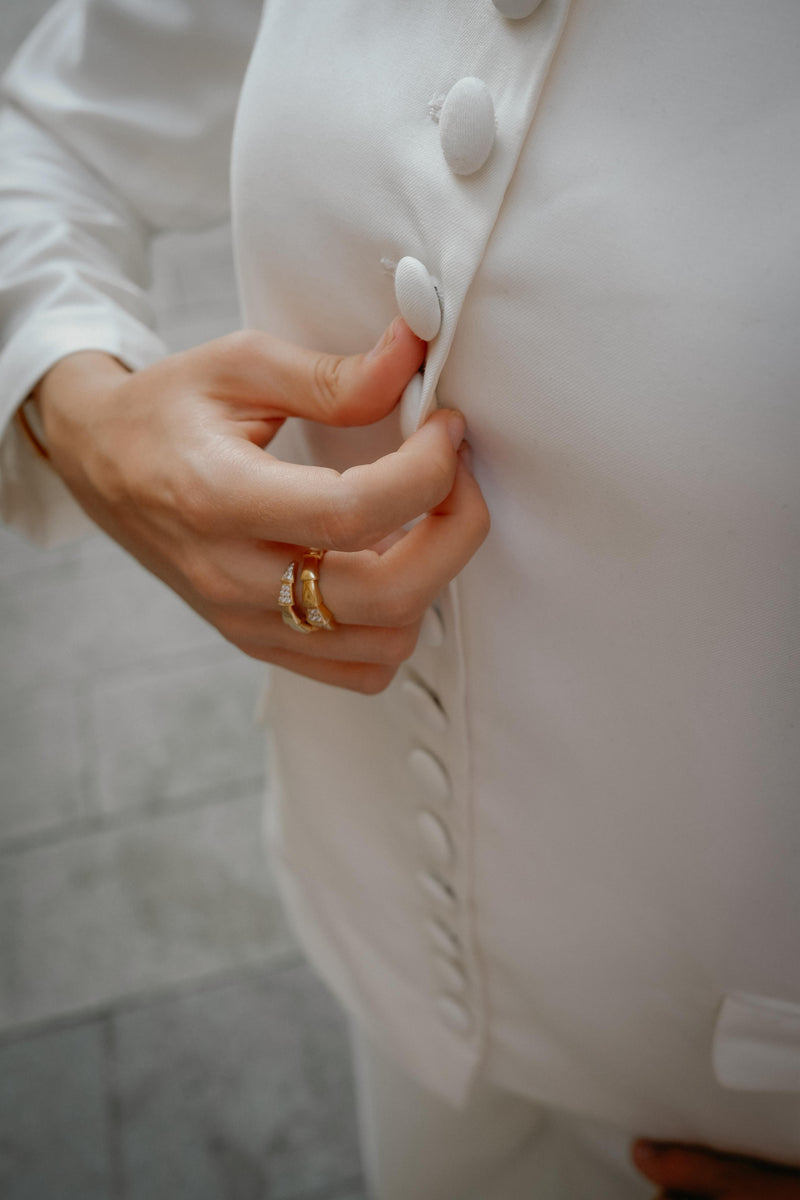 Ivory Contour Coat