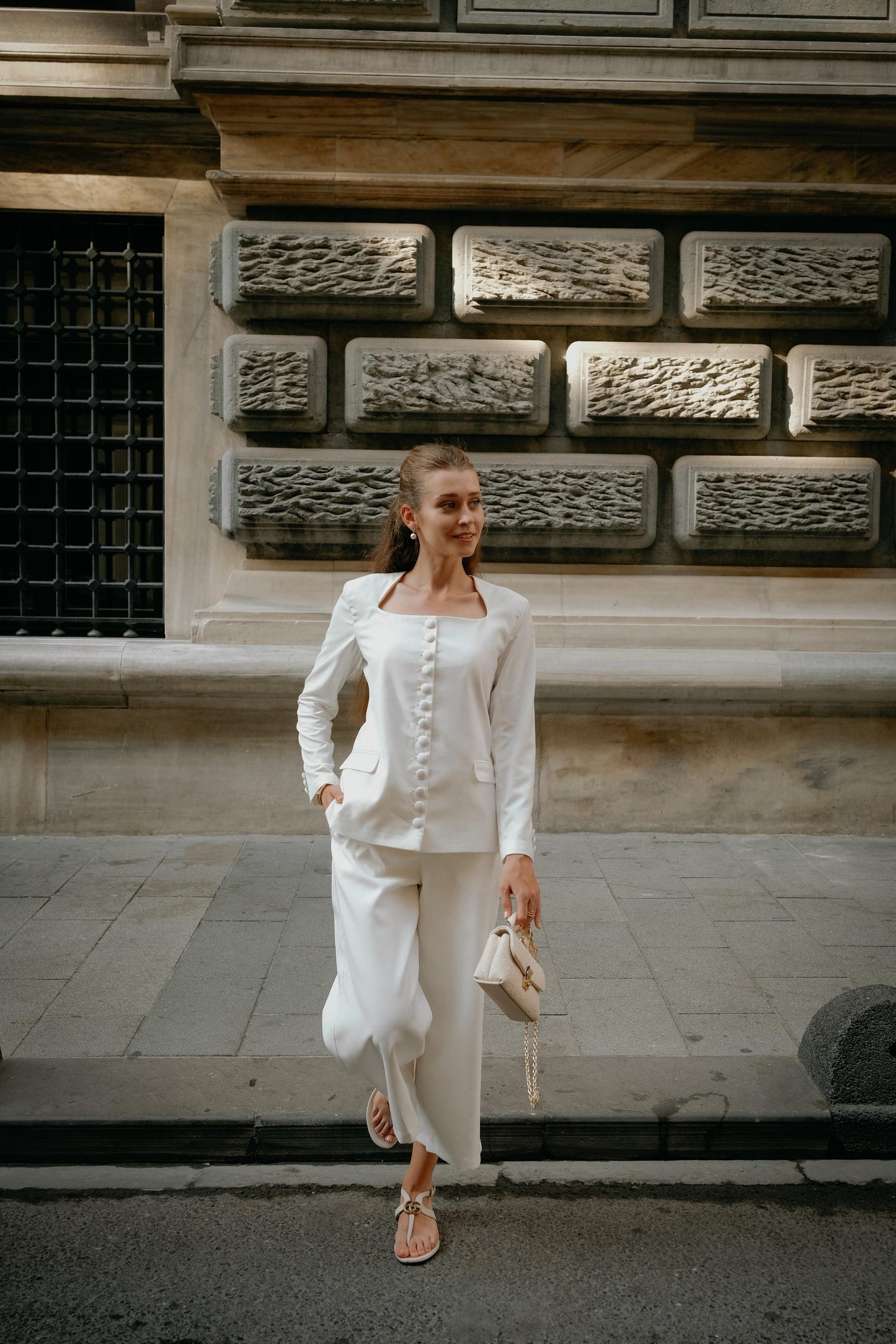 Ivory Contour Coat